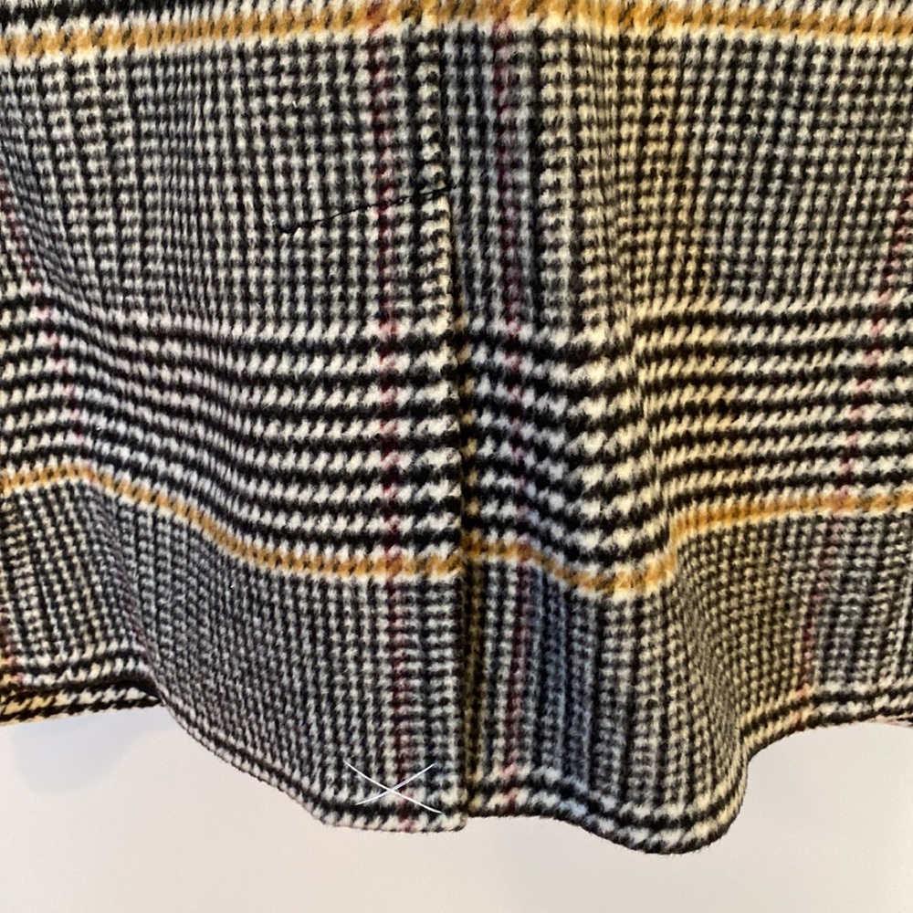 Loft Plaid Modern Structured Single Button Wool B… - image 7